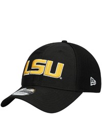 New Era Black Lsu Tigers Camo Tone 39thirty Flex Hat