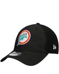 New Era Black Miami Dolphins Camo Tone Historic 39thirty Flex Hat