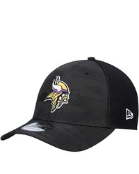 New Era Black Minnesota Vikings Camo Tone 39thirty Flex Hat At Nordstrom