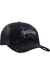 Top of the World Black Mississippi State Bulldogs Oht Blackflag Trucker Adjustable Hat At Nordstrom