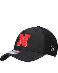 New Era Black Nebraska Huskers Camo Tone 39thirty Flex Hat At Nordstrom