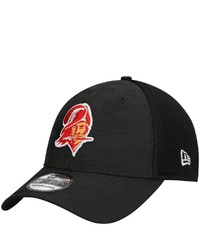 New Era Black Tampa Bay Buccaneers Camo Tone Historic 39thirty Flex Hat