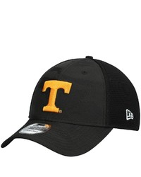 New Era Black Tennessee Volunteers Camo Tone 39thirty Flex Hat