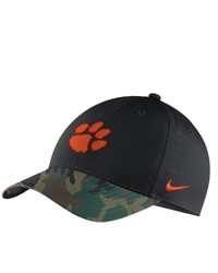 Nike Blackcamo Clemson Tigers Military Appreciation Legacy91 Adjustable Hat