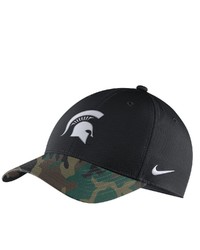 Nike Blackcamo Michigan State Spartans Military Appreciation Legacy91 Adjustable Hat