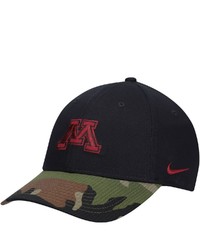 Nike Blackcamo Minnesota Golden Gophers Military Appreciation Legacy91 Adjustable Hat
