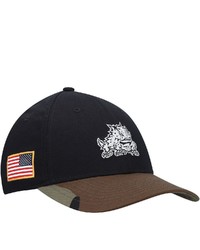 Nike Blackcamo Tcu Horned Frogs Military Appreciation Legacy91 Adjustable Hat