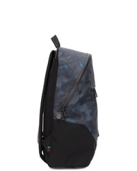 Ps By Paul Smith Black Heat Map Camo Backpack