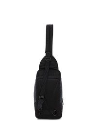 Ps By Paul Smith Black Heat Map Camo Sling Backpack