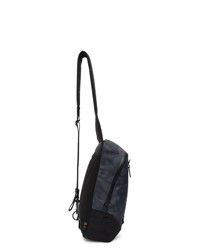 Ps By Paul Smith Black Heat Map Camo Sling Backpack