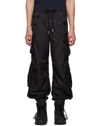 Feng Chen Wang Black Polyester Cargo Pants