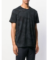Valentino A Camouflage Print T Shirt