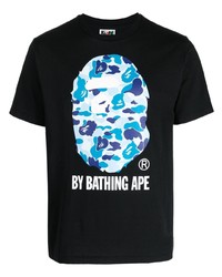 A Bathing Ape Abc Camo Cotton T Shirt