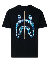 A Bathing Ape Abc Camo Shark T Shirt
