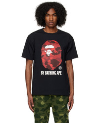 BAPE Black Camo By Bathing Ape T Shirt
