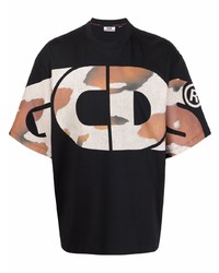 Gcds Camouflage Logo T Shirt