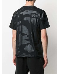 Hydrogen Camouflage Print Cotton T Shirt