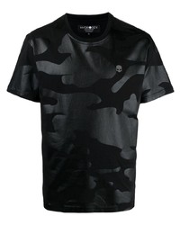 Hydrogen Camouflage Print Cotton T Shirt