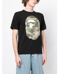 A Bathing Ape Graphic Print Cotton T Shirt