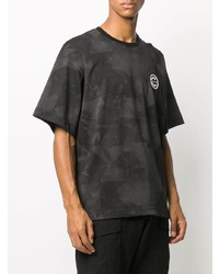 White Mountaineering Logo Camouflage Print T Shirt