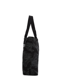 Diesel Black And Grey D Thisbag Shopping Tote