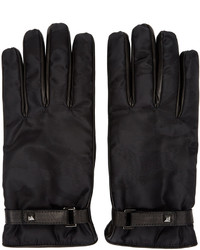 Black Camouflage Gloves
