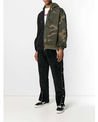 Stampd Colourblock Camouflage Hoodie