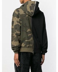 Stampd Colourblock Camouflage Hoodie
