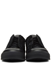 Alexander McQueen Black Jacquard Camo Sneakers