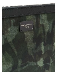 Dolce & Gabbana Camouflage Print Clutch