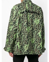 Sankuanz Camouflage Print Shirt