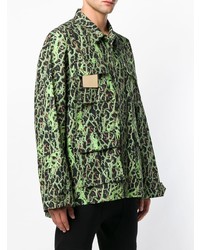 Sankuanz Camouflage Print Shirt