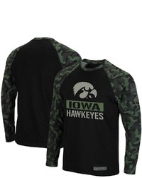 Colosseum Blackcamo Iowa Hawkeyes Oht Military Appreciation Big T Sleeve T Shirt At Nordstrom