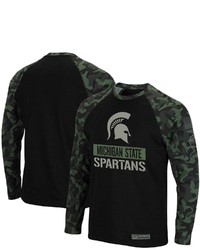 Colosseum Blackcamo Michigan State Spartans Oht Military Appreciation Big T Sleeve T Shirt At Nordstrom
