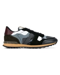 Valentino Camouflage Rockrunner Sneakers