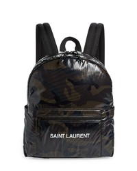 Saint Laurent Nuxx Camo Print Nylon Backpack At Nordstrom