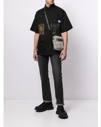VERSACE JEANS COUTURE Camouflage Patch Pocket Shirt