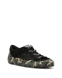 Golden Goose Superstar Camouflage Print Sneakers