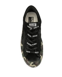 Golden Goose Superstar Camouflage Print Sneakers