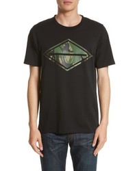 rag & bone Camo Diamond Graphic T Shirt