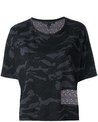 Marc Jacobs Cropped Camouflage T Shirt