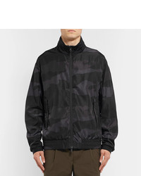 Moncler Theodore Camouflage Print Shell Jacket