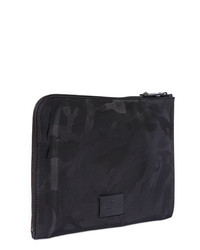 Valentino Camouflage Nylon Jacquard Pouch