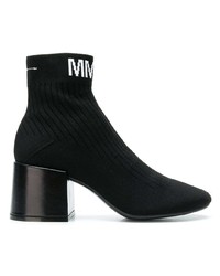 MM6 MAISON MARGIELA Logo Ankle Boots