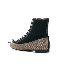 Marco De Vincenzo Sneaker Ballerina Hybrid Boots