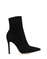 Gianvito Rossi Stiletto Ankle Sock Boots