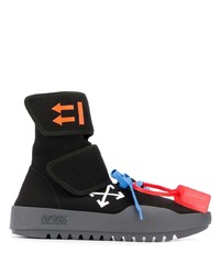 Off-White Logo High Top Sneakers