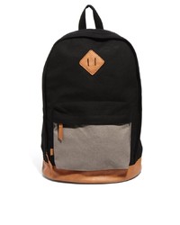 Asos Contrast Canvas Backpack