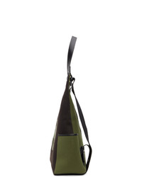 JW Anderson Black And Green Anchor Backpack