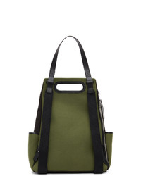 JW Anderson Black And Green Anchor Backpack